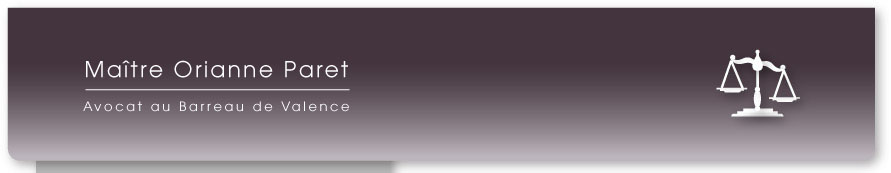orianne Paret Avocate Valence